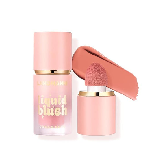 Jolilab Liquid Blush - High Pigment, Long - Lasting, Buildable Color for a Natural Glow（03#）