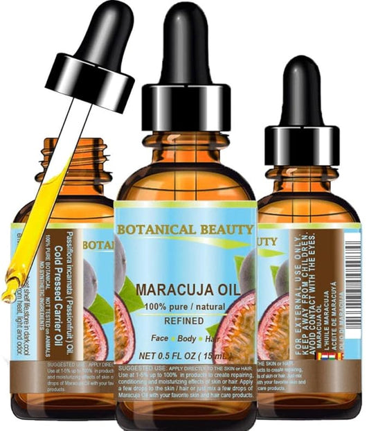 MARACUJA OIL 100% Pure Natural Cold Pressed Undiluted 15 ml