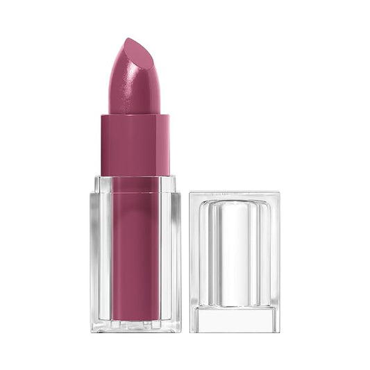 COVERGIRL Clean Lip Color, Blooming Lilac, Satin Finish, Squalane, Avocado & Aloe, Carmine-Free, Non-Drying, 0.12oz