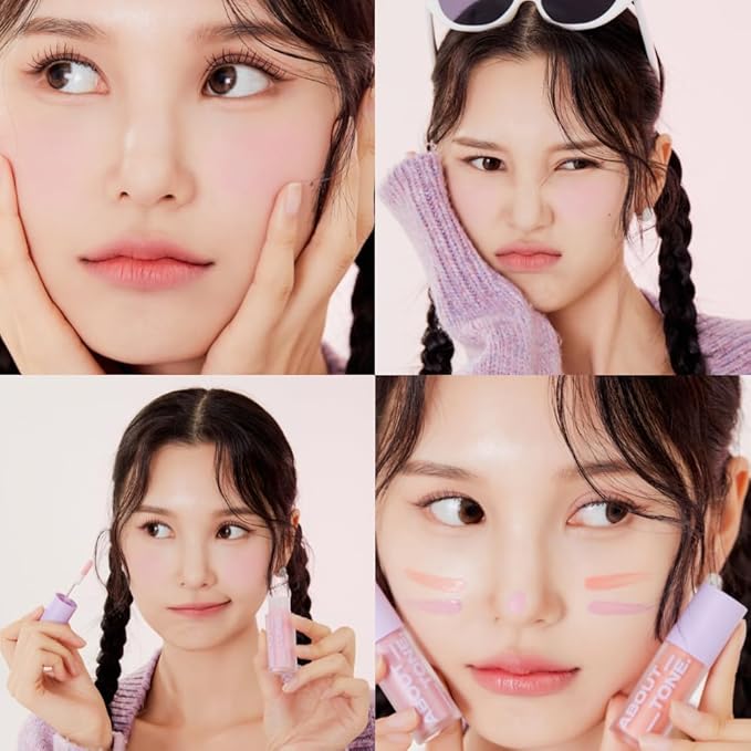 Fluffy Air Blusher 5 Colors - Lightweight Melting BEBE CORAL)