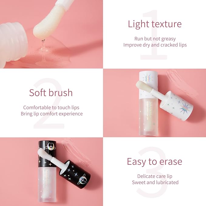 DAY&NIGHT LIP OIL SET, Natural Coconut