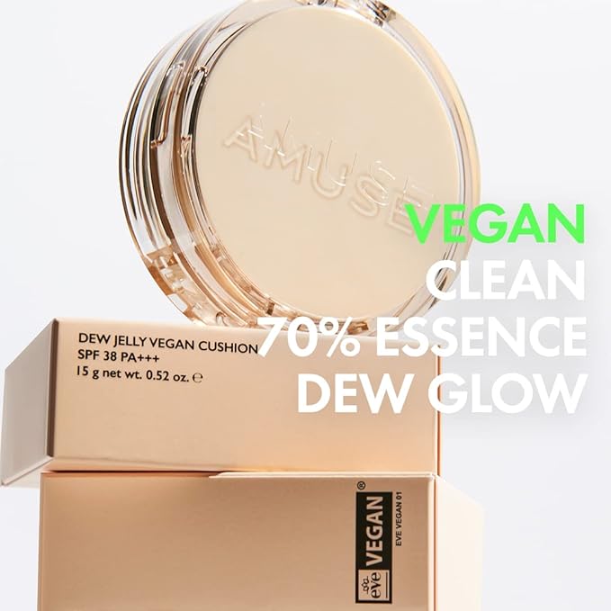 AMUSE Dew Jelly Vegan Cushion Foundation 02 NUDE
