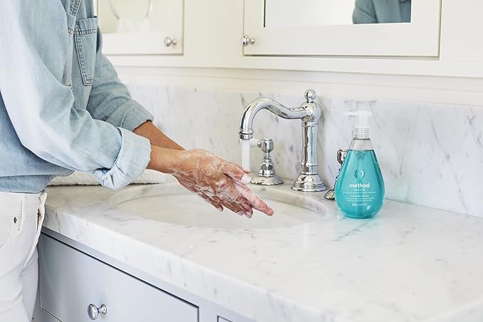 Method Gel Hand Soap, Waterfall, Biodegradable Formula, 12 oz, (Pack of 1)