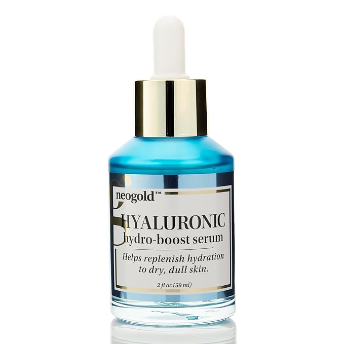 Hydrating hyaluronic acid serum for