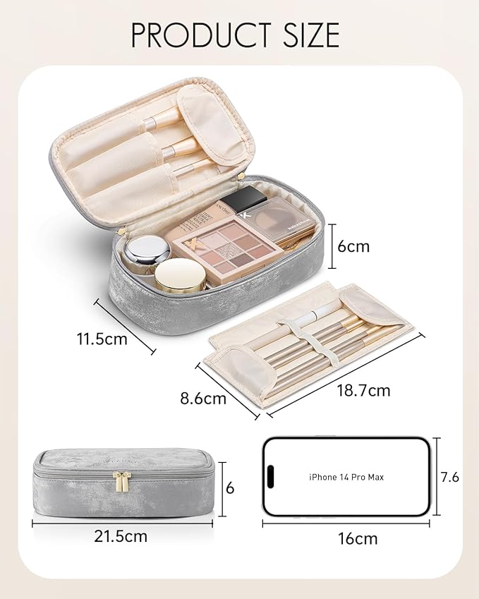 Vlando travel makeup bag small