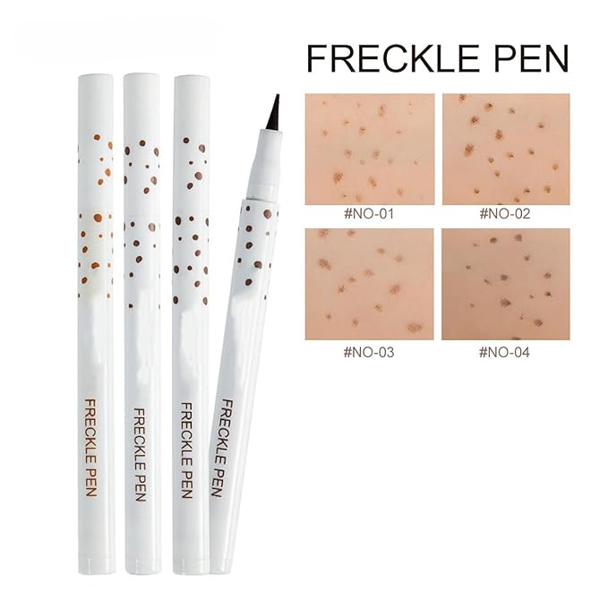 Freckle Pen 4 Colors Natural Freckle Pen Fake