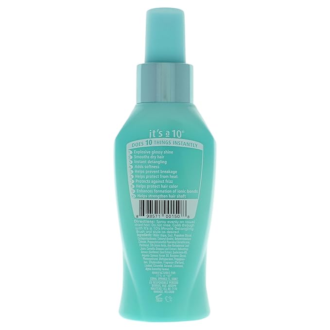 Its A 10 Miracle Blow Dry Glossing Leave-In Treatment Unisex 4 oz