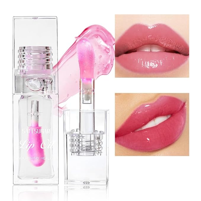 Magic Color Changing Lip Oil,Moisturizing Lip CareNon-Sticky Fres