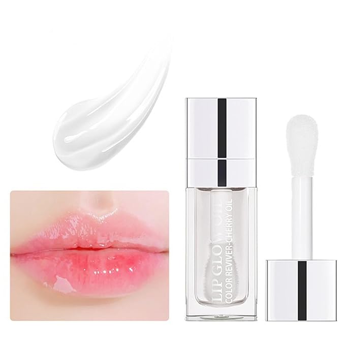 Hydrating Lip Glow Oil Set, Plumping Lip Oil Hydrating