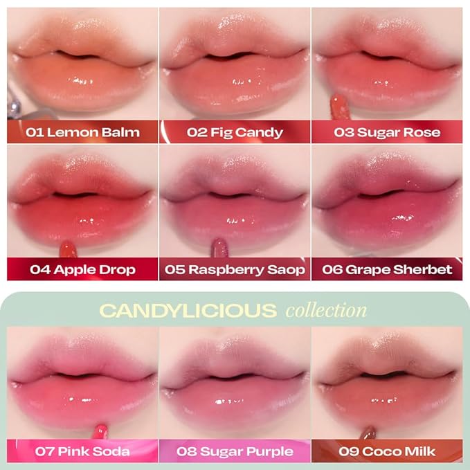 Lip Potion Aqua Glow No.7 Pink Soda | Hydrating, Non-Sticky Gloss with Sheer Radiance | 0.3 Oz