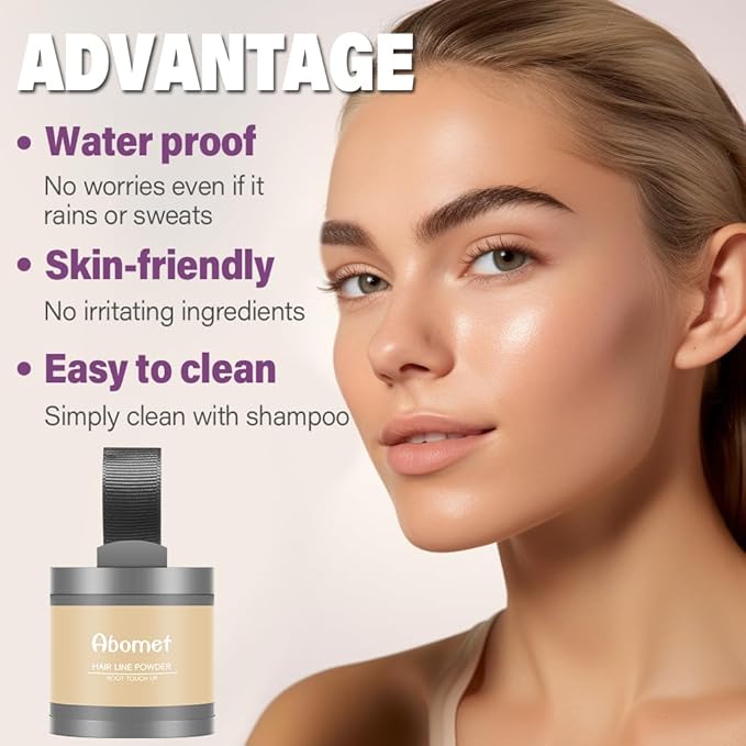 Hairline Powder Instantly Conceals Hair