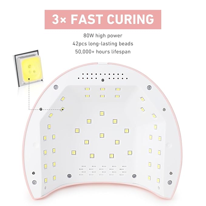 BOLASEN UV Nail Lamp for