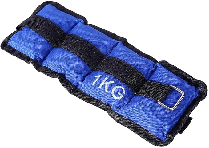 2x 1kg/2.2lb Wrist Ankle Weights for Women