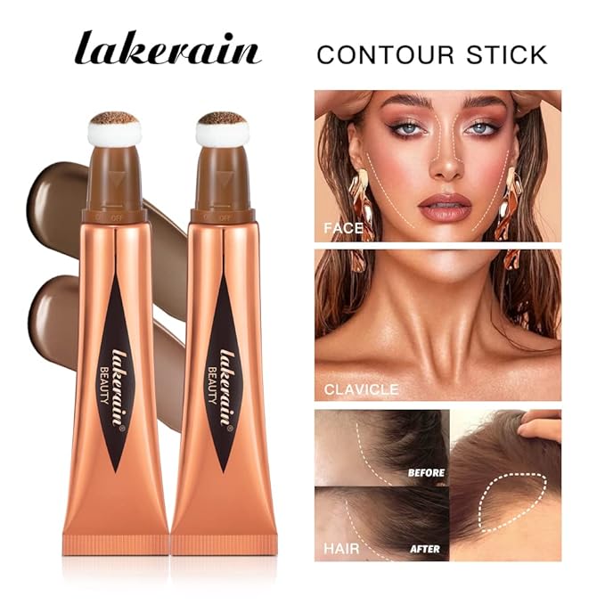 Liquid Contour Beauty Stick, Contour Stick, Bronzer Stick,Multi-Function
