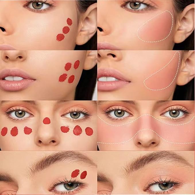 Cream Blush Wand, Milk Liquid Blush Contour Wand Ravishing,Nude Pink