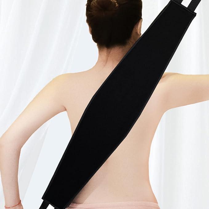 Back Tanning Applicator Back Lotion Applicator Self Tanner Back Applicator Sunless Tanning Back Applicator in Arc Shape Velvety Soft Spread Evenly Reusable and Washable (1pc tanning applicator)