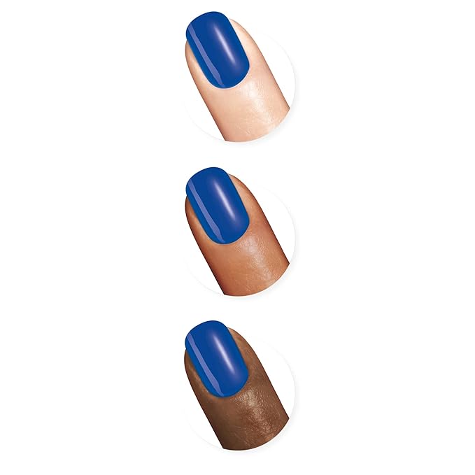 Sally Hansen Miracle Gel™, Tidal Wave, Long Lasting, Gel-Like Formula, No UV Lamp Needed, Blue Nail Polish