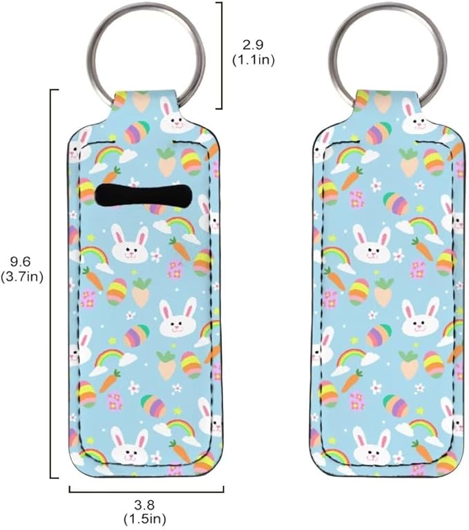 Horeset Easter Egg Rabbit Novelty Women Chapstick Holder Egg