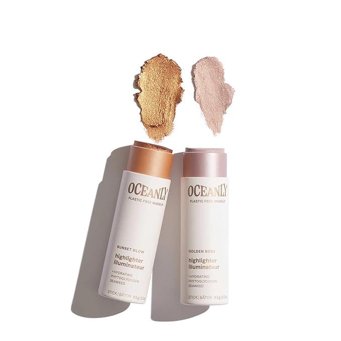 ATTITUDE Oceanly Lightweight Highlighter Stick, Titanium Dioxide-Free, EWG