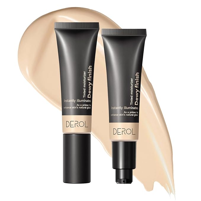 Liquid Foundation,Matte 3-in-iquid Foundation Lightweight, Hydrating CC Cream Cruelty-Free (01) 1 L
