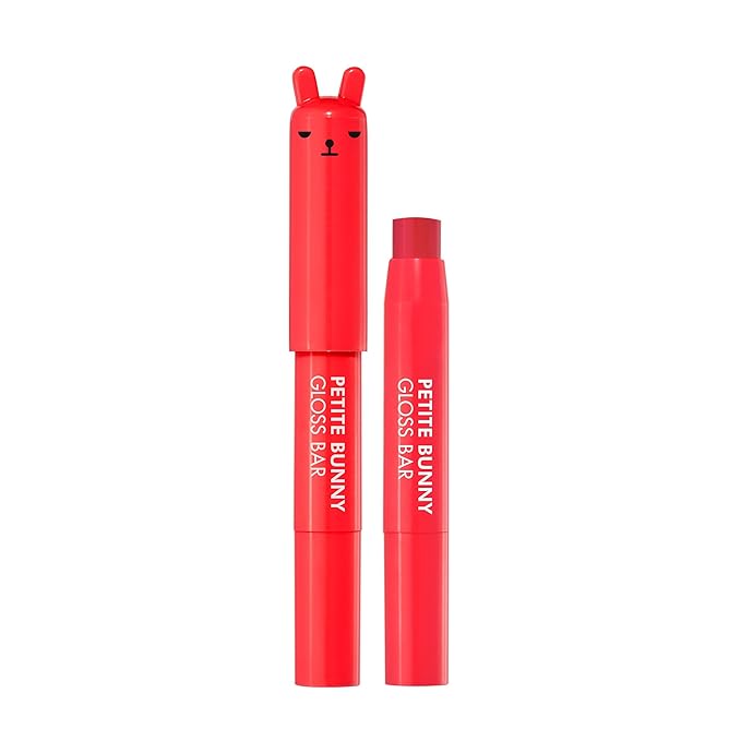 TONYMOLY Petit Bunny Gloss Bar, 04 Juicy Cherry