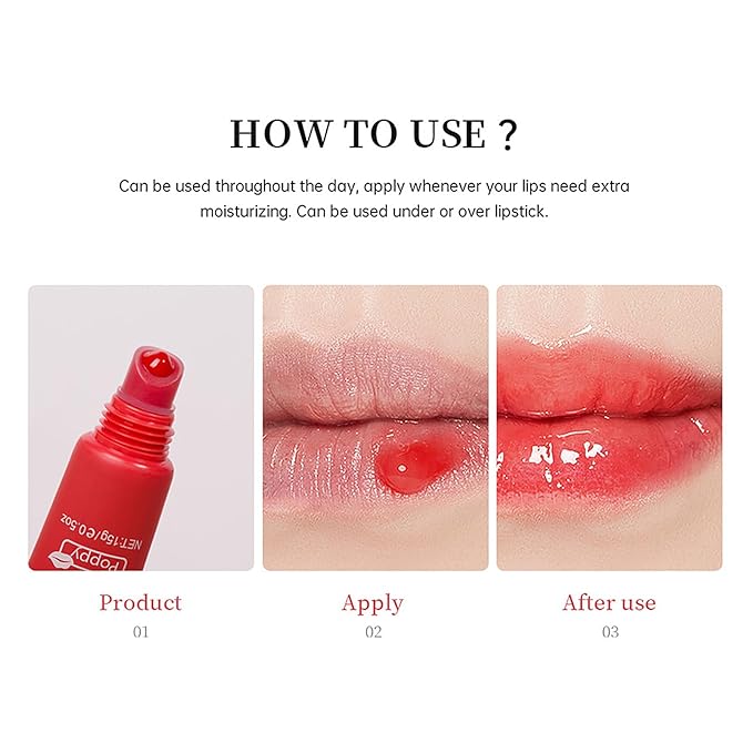 4 Color Glossy Lip Butter Balm,