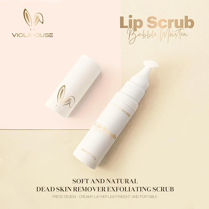 VIOLA HOUSE Lip Scrub, Bubble Lip