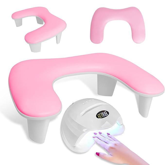Nail arm rest for nail