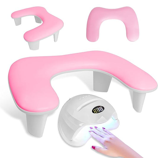 Nail arm rest for nail