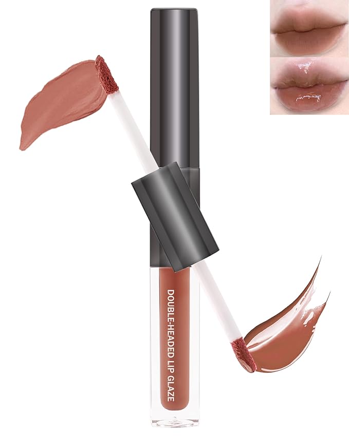 Matte Liquid Lipstick & Glow Lip Oil Gloss Glow