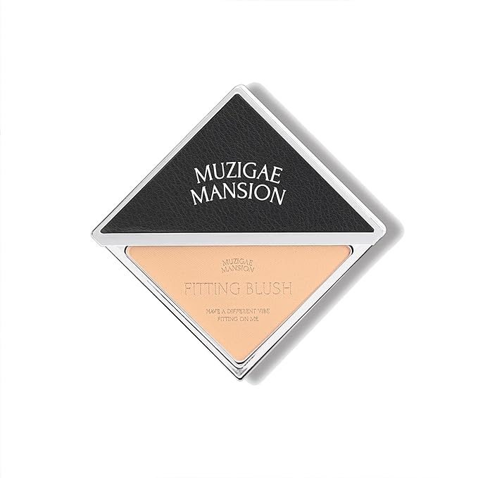 MUZIGAE MANSION FITTING BLUSH Vegan Powder Lightweight, Smooth,