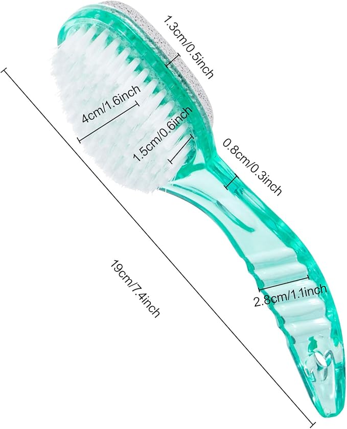 2 pcs foot brush for