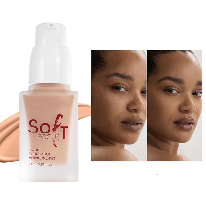 Full Coverage Foundation 10 Colors Natural Lightweight Smooth (Color 07)