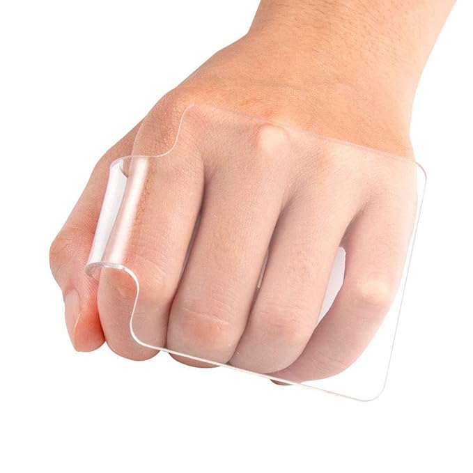 2Pcs Professional Makeup Palette Acrylic Hand-held Palette Makeup