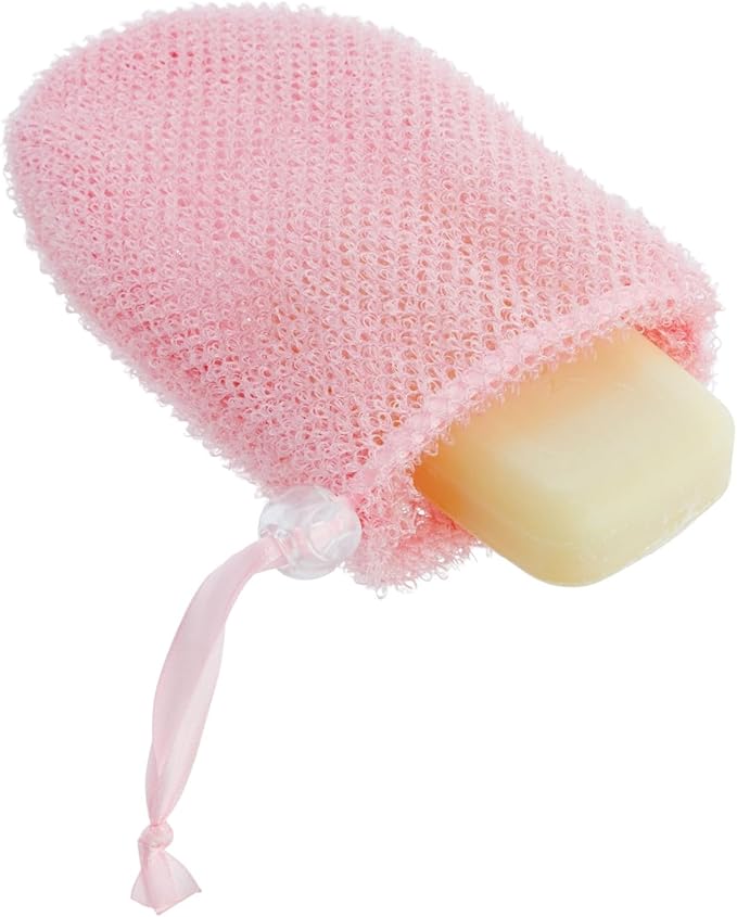 Juvale Soap Savers for Bar Soap with Drawstring Closure, Mesh Pouch for Exfoliating (4 Colors, 3.5 x 6 Inch) 4 Pack