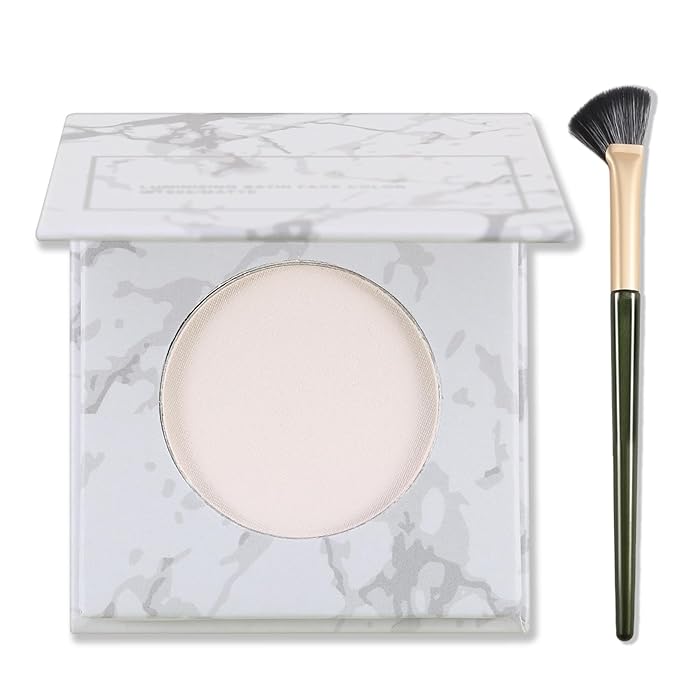 Erinde Face Highlighter Palette, Matte Face Illuminator Palette,