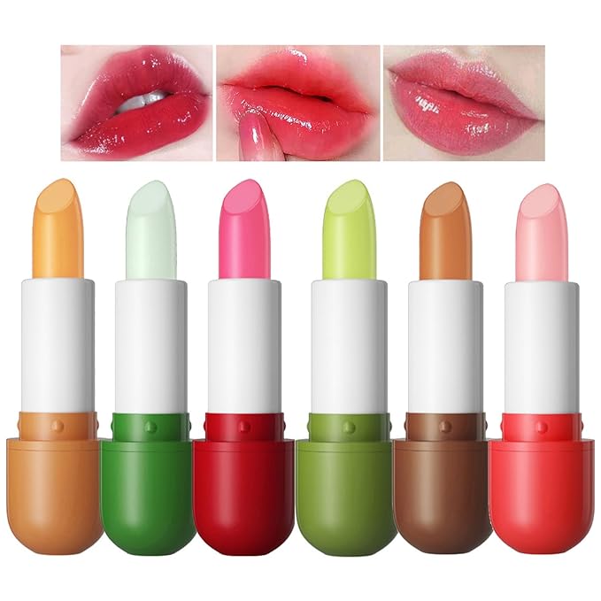 6 PCS Hydrating Lip Balm Aloe