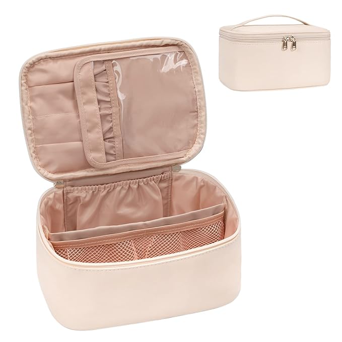 Ocheal makeup bag, portable cosmetic