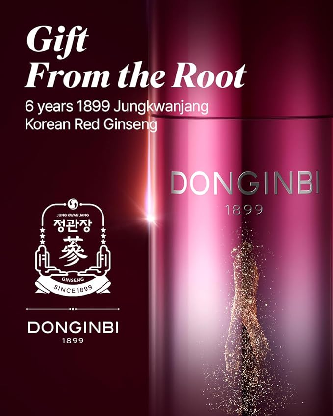 Donginbi Ginseng Daily Defense Capsule Ampoule - Improved Skin Environment, Korean Ginseng Skin Care,1.01 floz / 30 ml