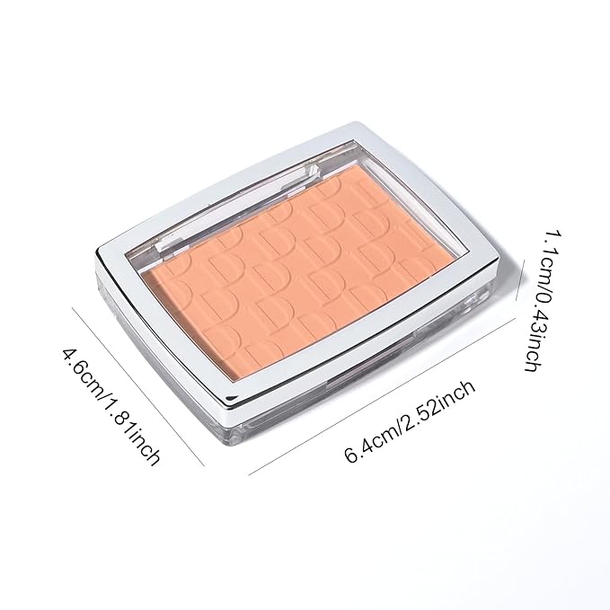 KYDA Powder Blush, Radiant Glow Face Blusher, Blendable Texture, Coral