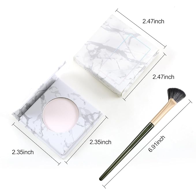 Erinde Face Highlighter Palette, Matte Face Illuminator Palette,