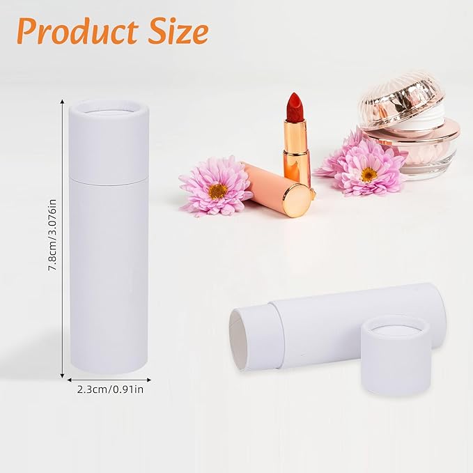 NICENEEDED 10 Pcs Paperboard Lip Balm
