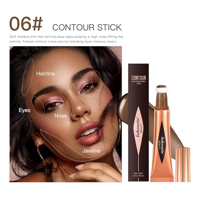 Liquid Contour Beauty Stick, Contour Stick, Bronzer Stick,Multi-Function