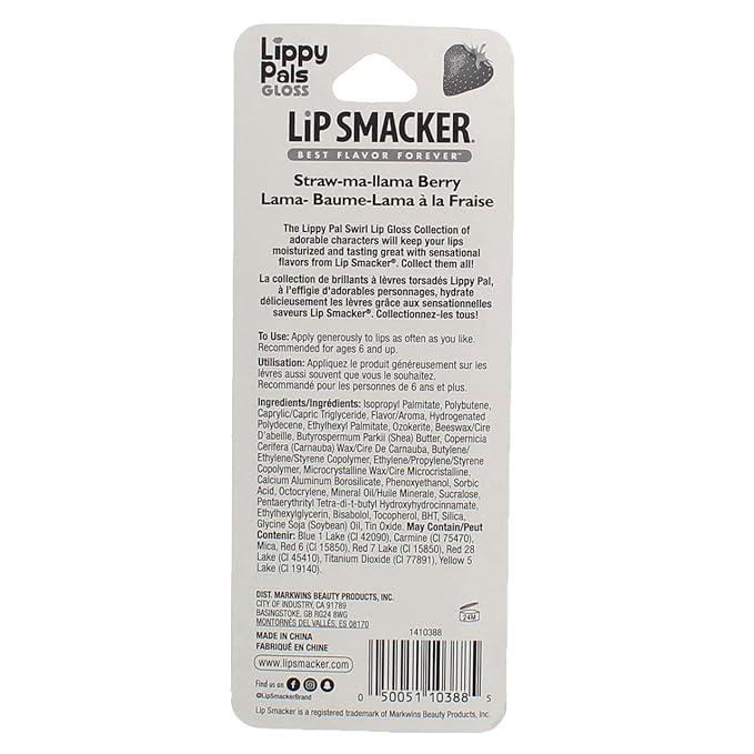 Lip Smacker Lippy Pals Swirls Llama,