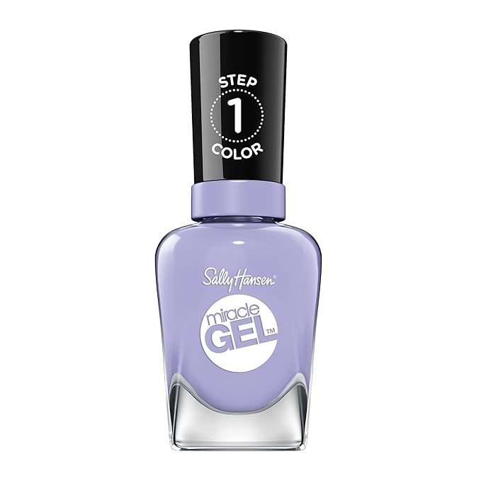 Sally Hansen Miracle Gel™, Crying Out Cloud, Long Lasting, Gel-Like Formula, No UV Lamp Needed, Purple Nail Polish
