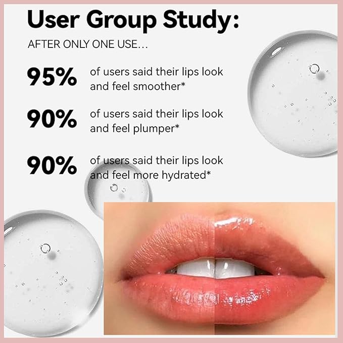 3Pcs Lip Plumper Gloss Set, Roll Plumping