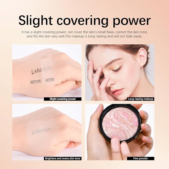 Baked Foundation, Coror Correcting Baked Foundation,Buildable Coverage, Lightweig