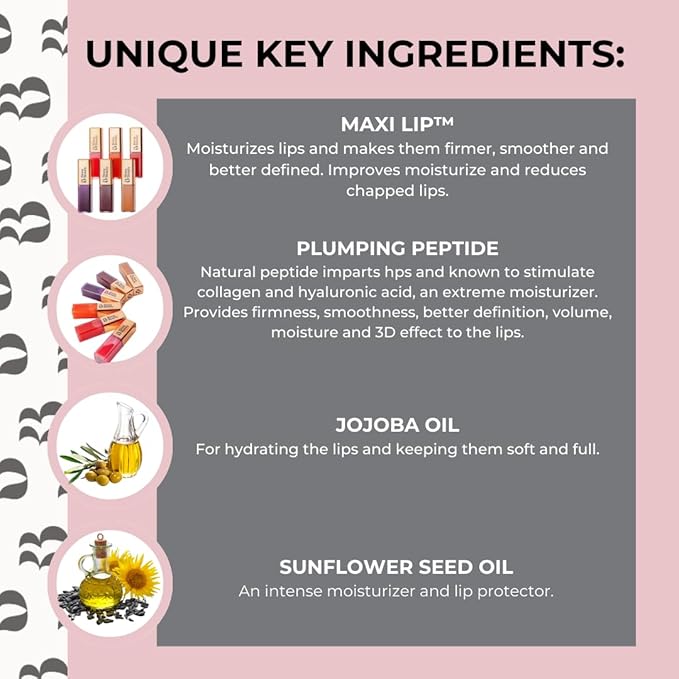 Rinna Beauty Larger Than Life Lip Plumping Oil - Bright Bombshell - Moisturizes & Hydrates Lips - Natural Plumping Over Time - Vegan, Cruelty-Free, & Paraben-Free 0.3 Fl Oz