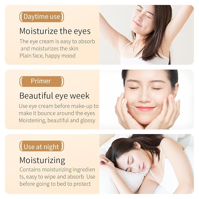 Rice extract eyes cream moisturizing