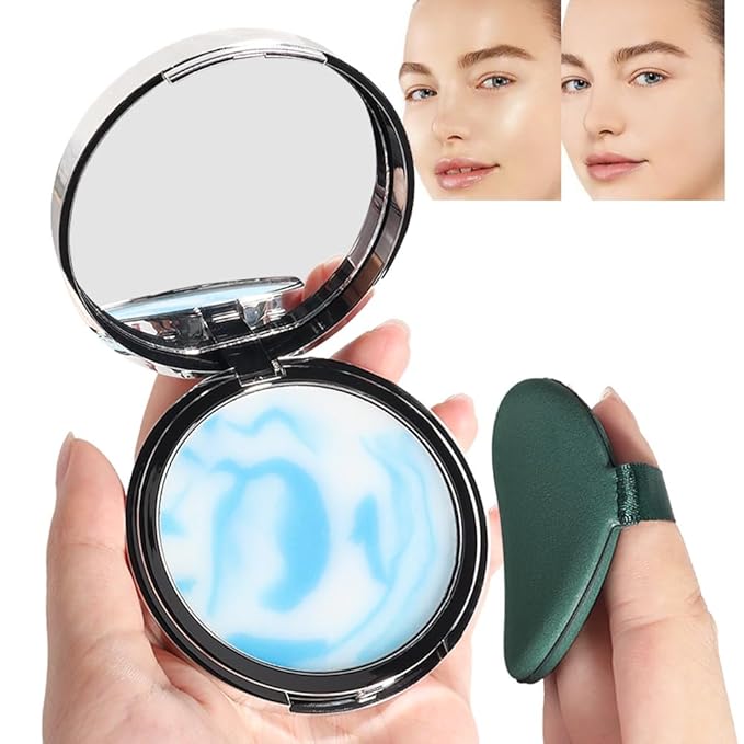 Oil-Controlled Matte Finish Powder: Silky, Skin-Adhering, Natural, Long-lasting,
